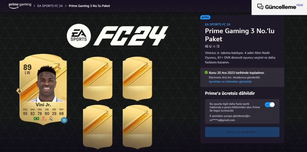 EA FC Prime Ödülleri Nasıl Alınır?