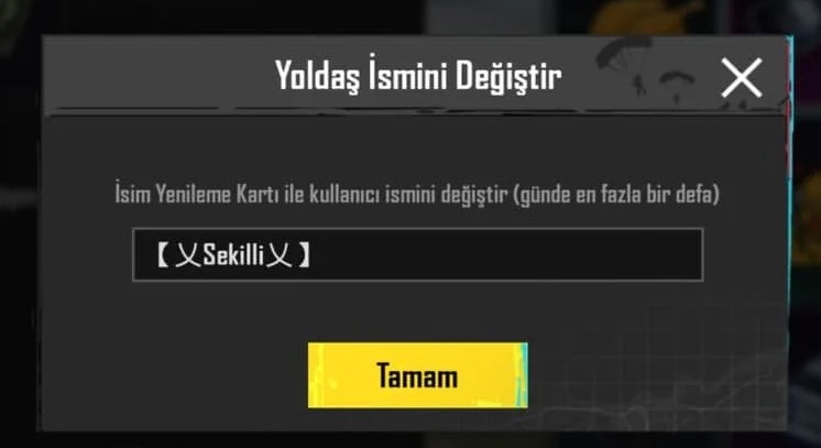 PUBG İsimleri Türkçe