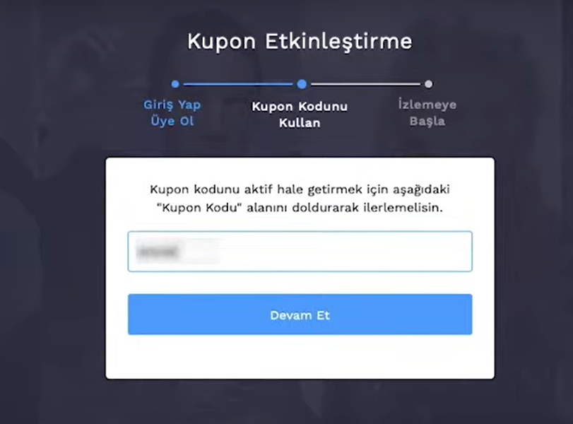 BluTv Kupon Kodu Nasıl Kullanılır?