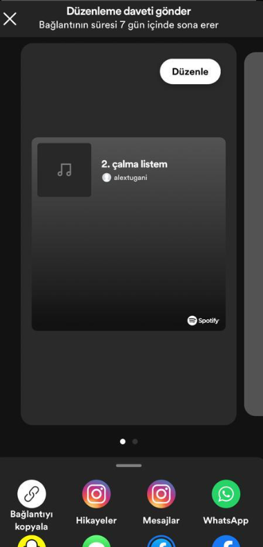 Spotify Ortak Playlist Yapma